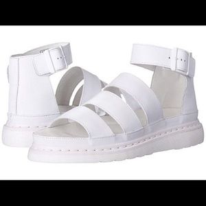 Dr. Martens White Clarissa Sandal
